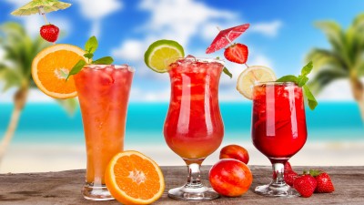 نوشیدنی-پرتقال-هلو-توت فرنگی-آبمیوه-میوه
